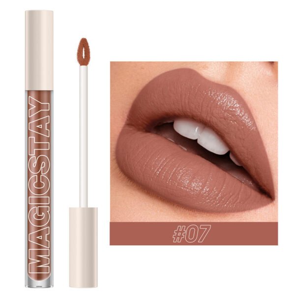 Langmanni 12 color matte lip glaze Long-lasting waterproof no blooming make beautiful lip makeup wholesale - Image 7